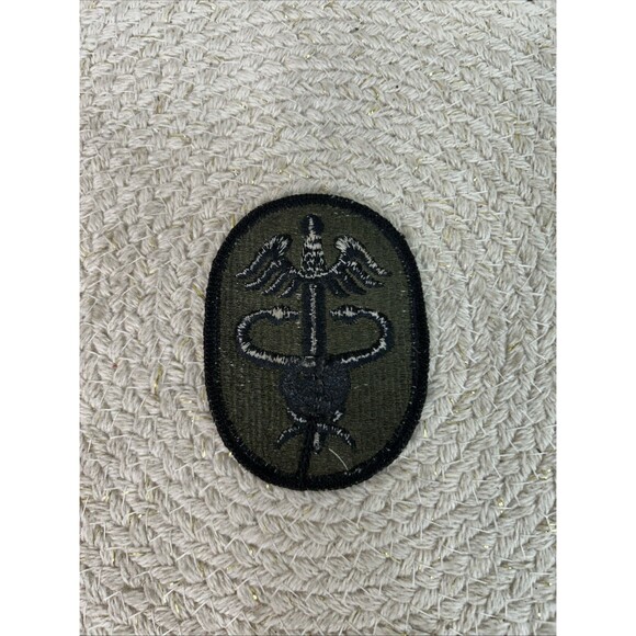 US Army Iron-on Patches Health Services Command Patches Lot Of 4 - Picture 6 of 8